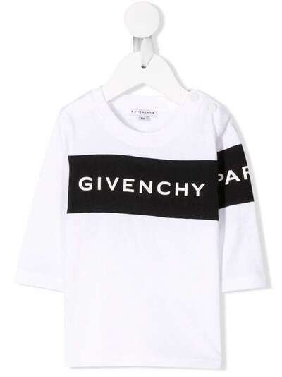Givenchy Kids футболка с логотипом H0509010B