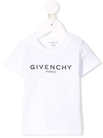 Givenchy Kids футболка с логотипом H0509110B