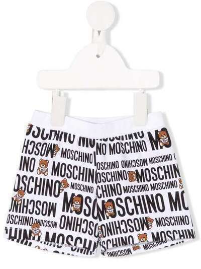 Moschino Kids шорты с логотипом MUQ003LDB28