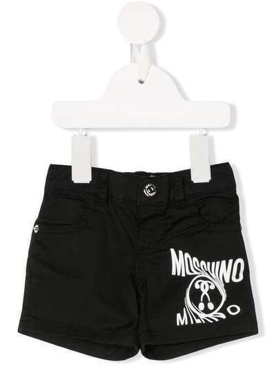 Moschino Kids шорты с логотипом MUQ006LPC01