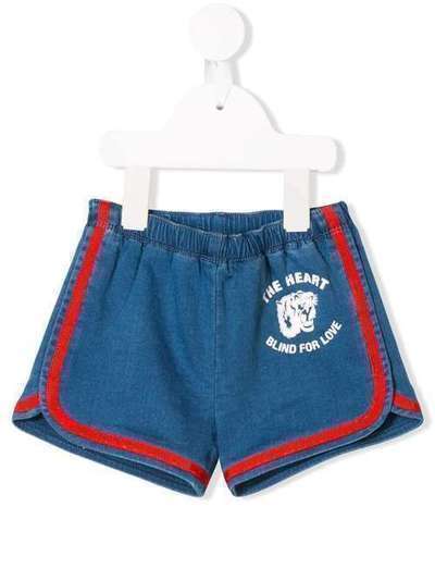 Gucci Kids джинсовые шорты с логотипом 547189XJAKK