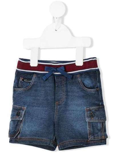 Dolce & Gabbana Kids джинсовые шорты с эластичным поясом L1JQG3G7VMW