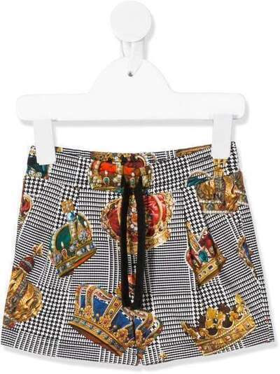 Dolce & Gabbana Kids шорты с принтом L1JQG5HS7AL