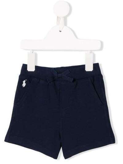 Ralph Lauren Kids шорты с контрастным логотипом 320735048