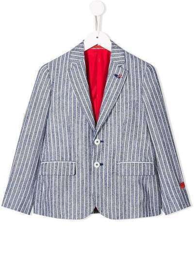 Isaia Kids блейзер в полоску 8362G