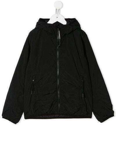 C.P. Company Kids куртка на молнии и линзами на капюшоне 08CKOW010A005660G