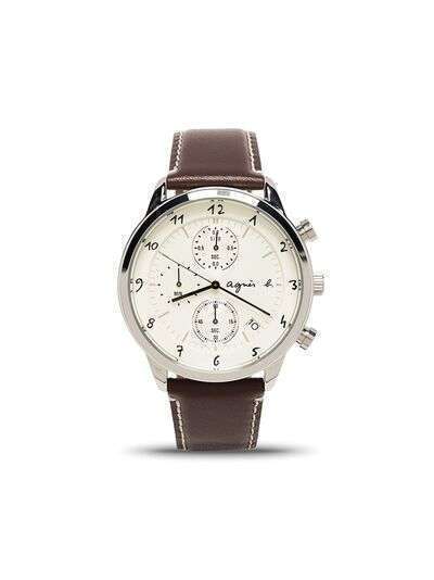 agnès b. наручные часы с круглым циферблатом 37.5 мм
