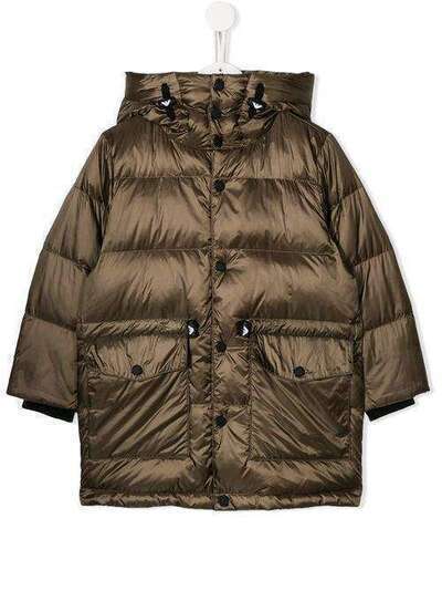 Emporio Armani Kids пуховик с капюшоном 6G4L794NGYZ0582