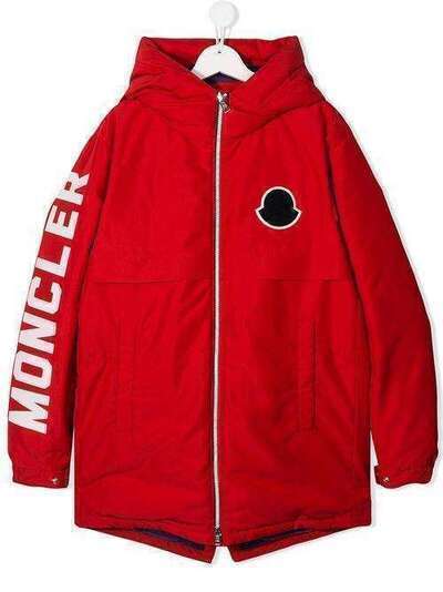 Moncler Kids пуховик с капюшоном 423600554A6F