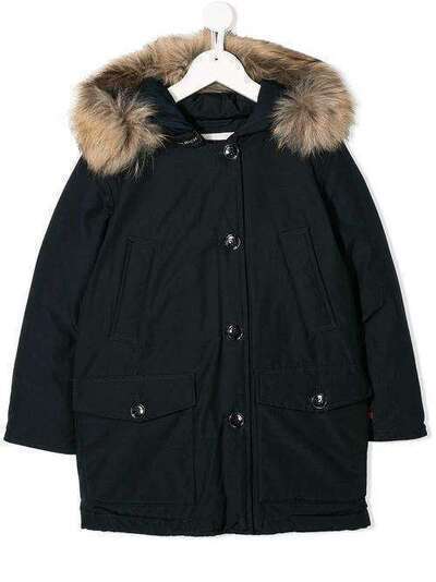 Woolrich Kids парка-пуховик с капюшоном WKCPS2121UT0641