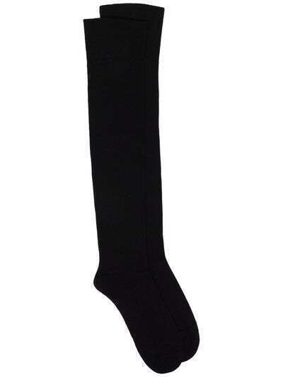 Rick Owens носки вязки интарсия с логотипом