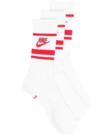 Nike комплект из трех пар носков с логотипом