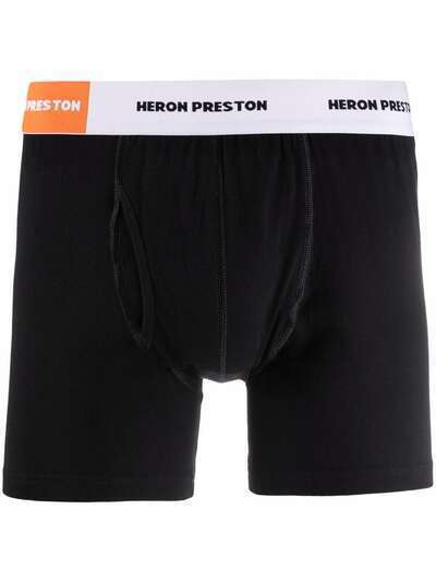 Heron Preston боксеры с логотипом на поясе