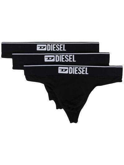 Diesel комплект из трех трусов-брифов