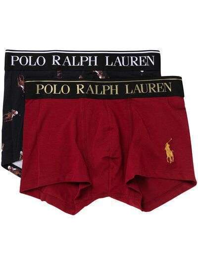 Polo Ralph Lauren комплект из двух трусов-брифов с логотипом