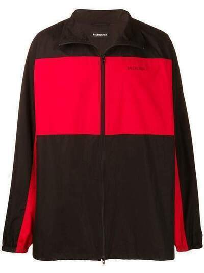 Balenciaga флисовая куртка оверсайз на молнии 571434TEM01