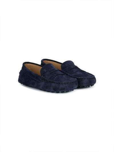 Tod's Kids мокасины с вырезными деталями TODS26UXT00G00010RE0U824