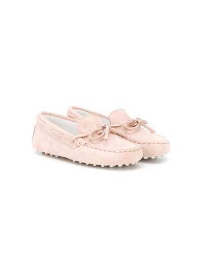 Tod's Kids лоферы с завязками UXT00G00050RE0M030