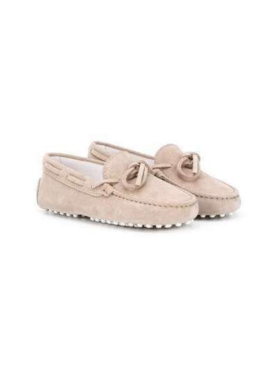 Tod's Kids лоферы с завязками UXC00G00050J9C415