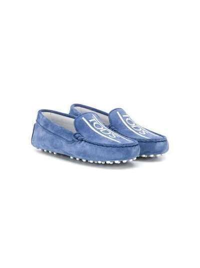 Tod's Kids лоферы с логотипом UXT00G0DC30RE0U800