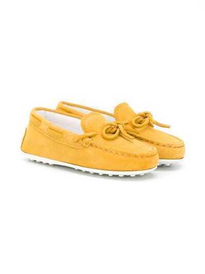 Tod's Kids лоферы с завязками UXT0LR00050RE0G219