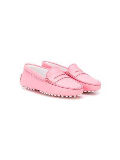 Tod's Kids лоферы на рифленой подошве UXC00G000105J1M402