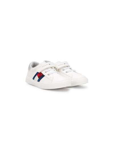 Tommy Hilfiger Junior кроссовки с пайетками T1A4306090892100