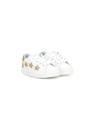 Chiara Ferragni Kids кроссовки с блестками CFB044005B