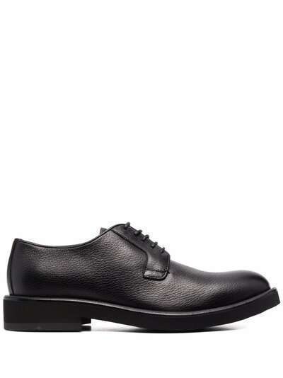 Emporio Armani lace-up leather derby shoes