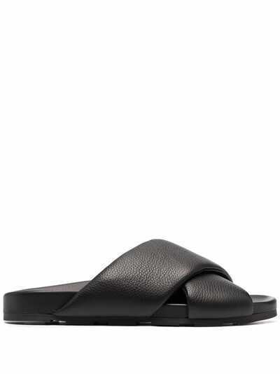 Vic Matie crossover strap leather sandals