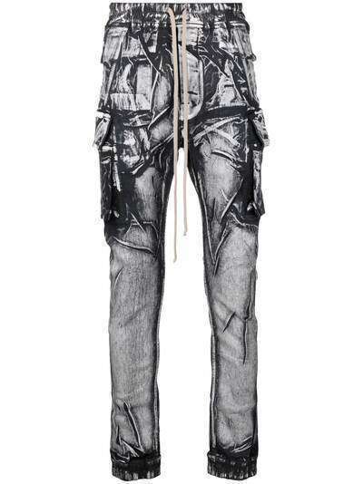 Rick Owens брюки карго Mastodon