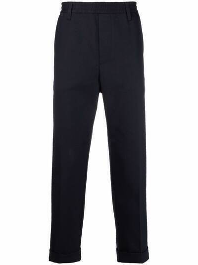 Emporio Armani прямые брюки со складками
