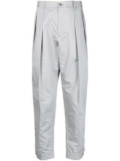 Giorgio Armani прямые брюки со складками