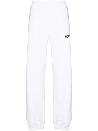 Off-White спортивные брюки с логотипом Arrows