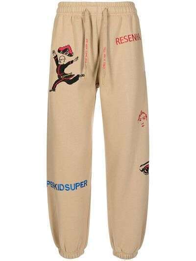 KidSuper Super embroidered track trousers