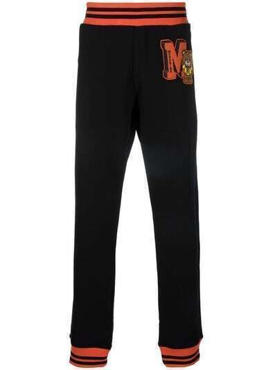 Moschino спортивные брюки с монограммой
