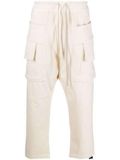 Rick Owens DRKSHDW укороченные брюки карго