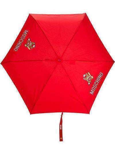 Moschino зонт с принтом и декором Teddy 8052SUPERMINIC