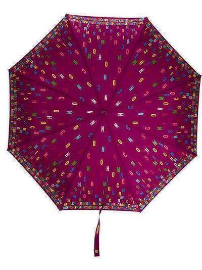 Moschino зонт с логотипом 8017OPENCLOSEX