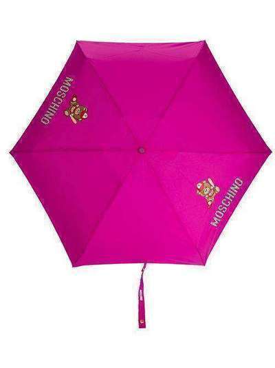 Moschino зонт с принтом и декором Teddy 8052SUPERMINIJ