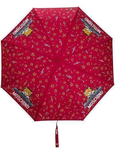 Moschino зонт с принтом 8069OPENCLOSEC