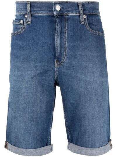 Calvin Klein Jeans джинсовые шорты прямого кроя
