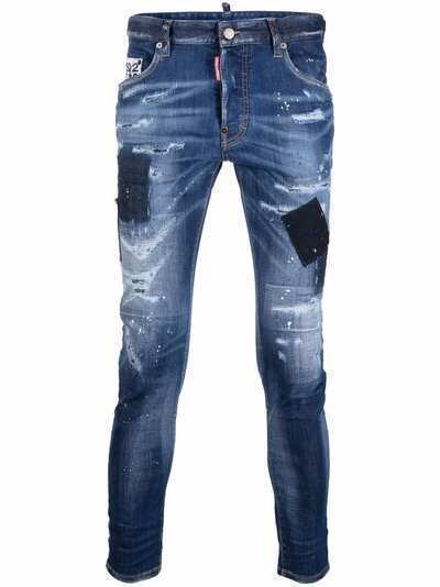 Dsquared2 джинсы с эффектом разбрызганной краски