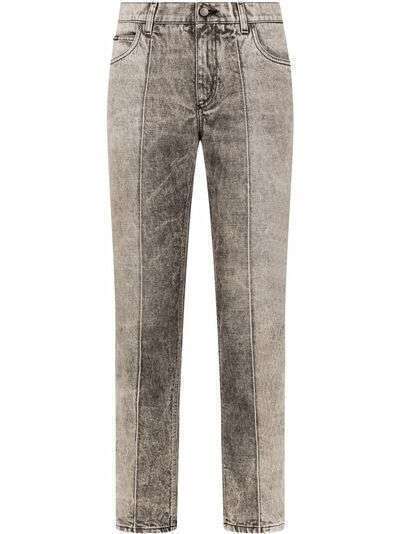 Dolce & Gabbana прямые джинсы средней посадки