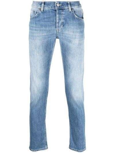 DONDUP прямые джинсы с эффектом потертости