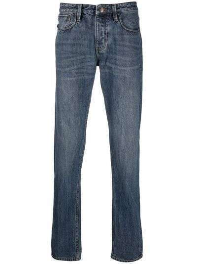 Emporio Armani прямые джинсы с заниженной талией