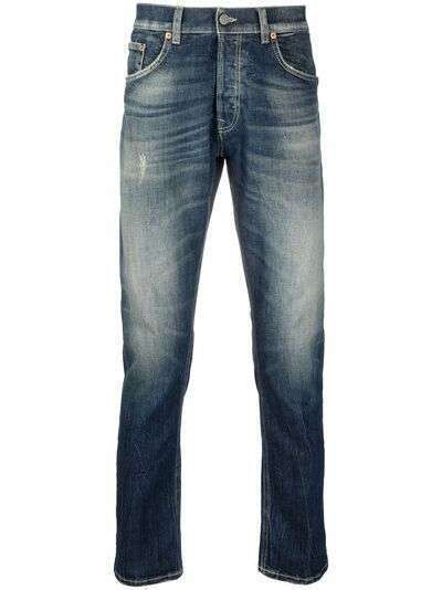 DONDUP прямые джинсы с эффектом потертости