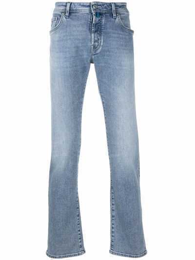 Jacob Cohen stone-wash straight leg jeans