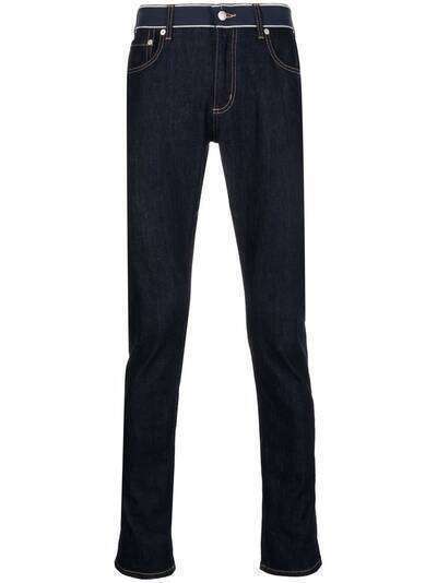 Alexander McQueen узкие джинсы с логотипом