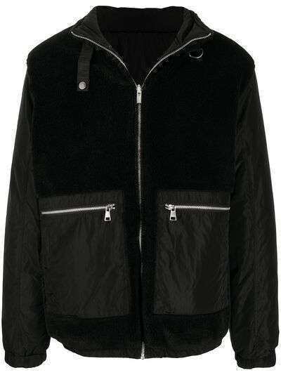 Karl Lagerfeld куртка на молнии с накладными карманами